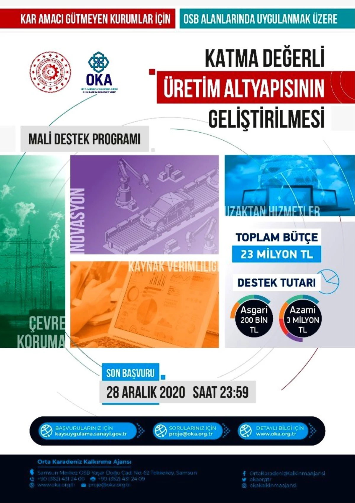 OKA\'dan 2020 yılı proje teklif çağrısı