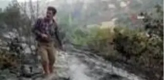 Son dakika 3. sayfa: Orman yangınına sırt tulumbasıyla müdahale etti