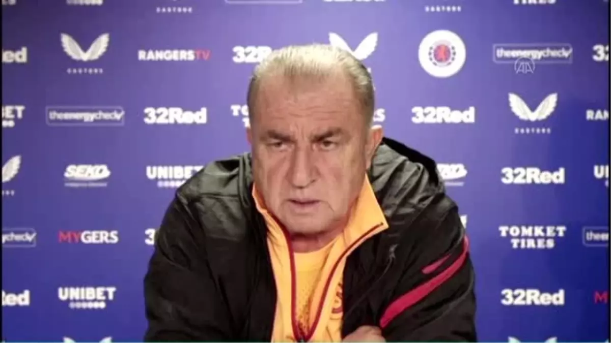 Rangers-Galatasaray maçına doğru - Fatih Terim (1)