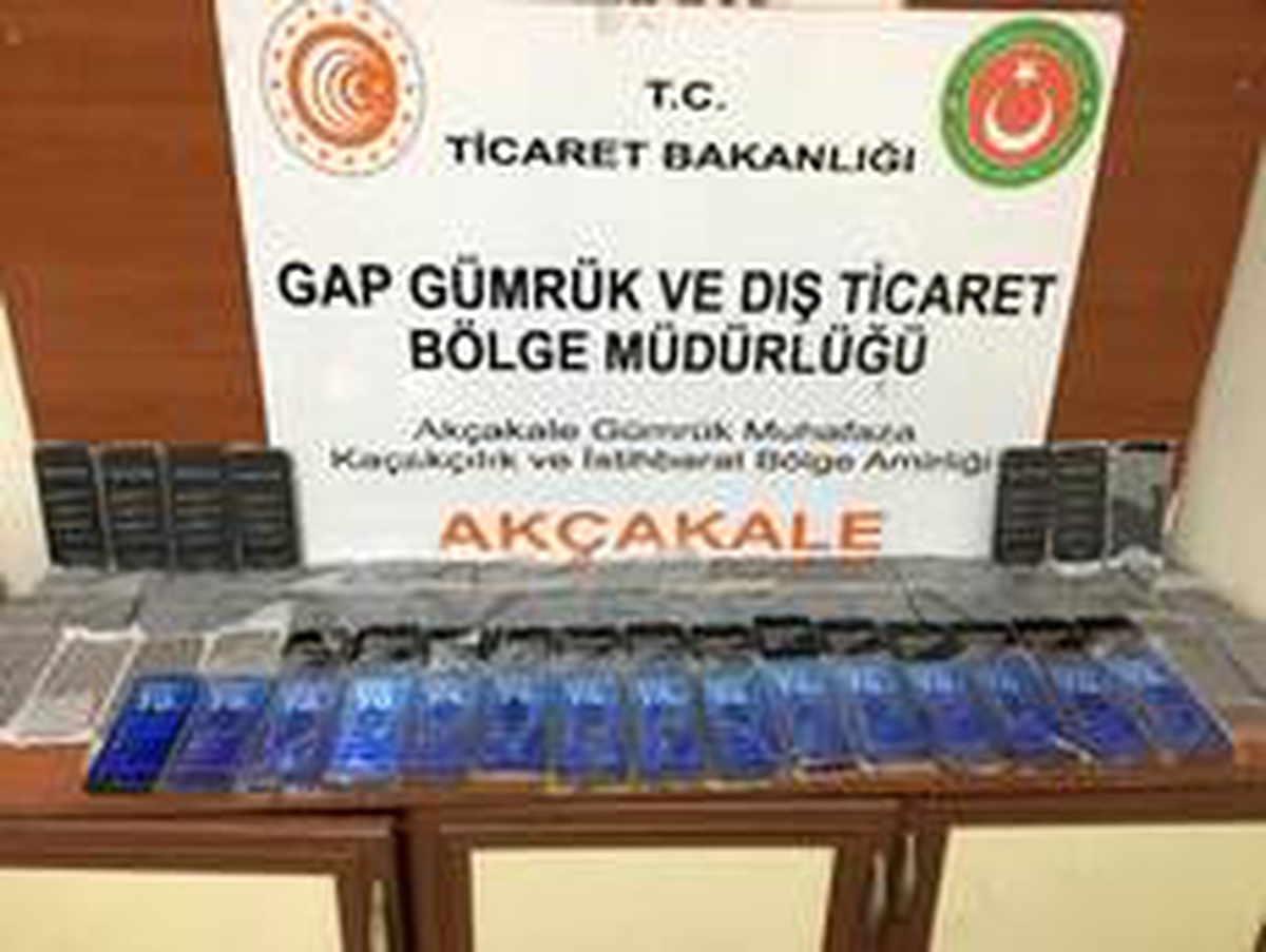 Şanlıurfa\'da 79 kaçak cep telefonu ele geçirildi