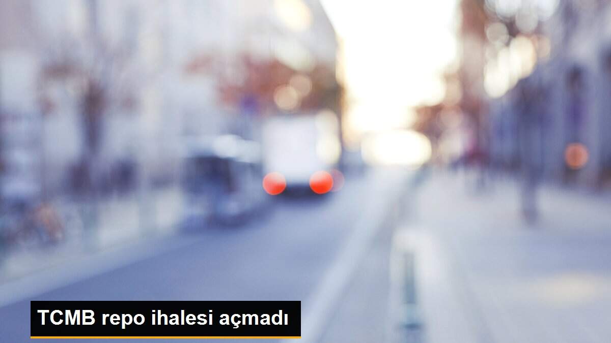TCMB repo ihalesi açmadı
