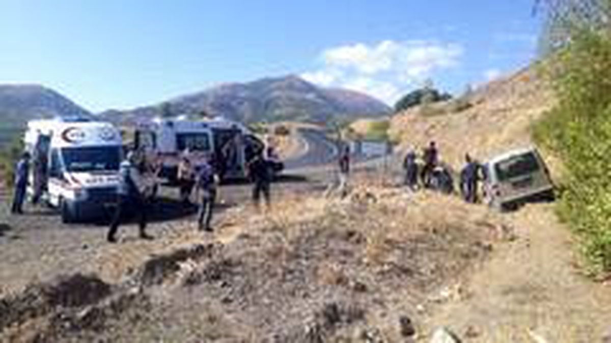 Tunceli\'de trafik kazası: 4 yaralı