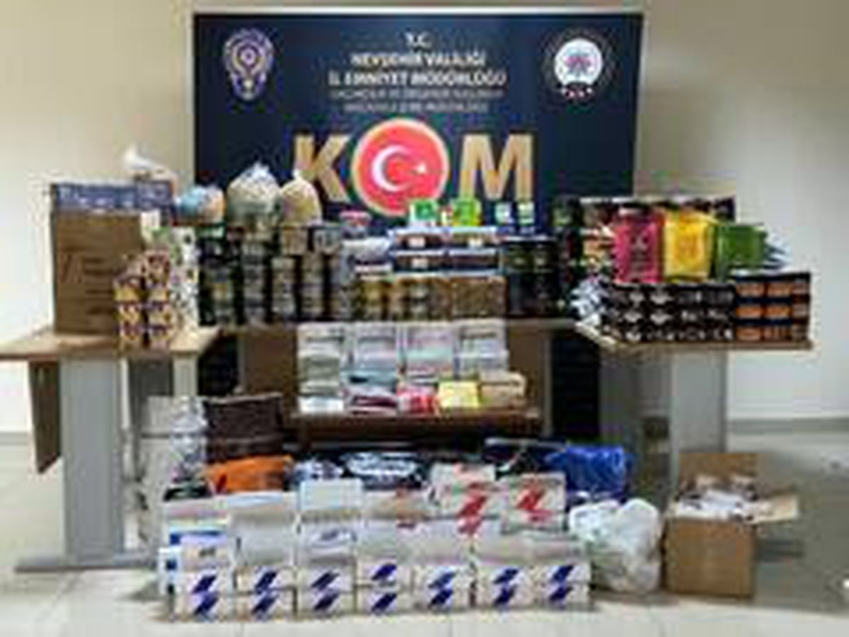 Son dakika! Ürgüp\'te kaçak sigara operasyonu