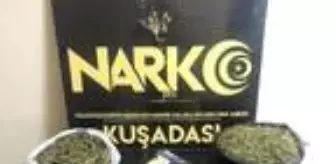 Yatak odasındaki komidinde esrar ele geçirildi