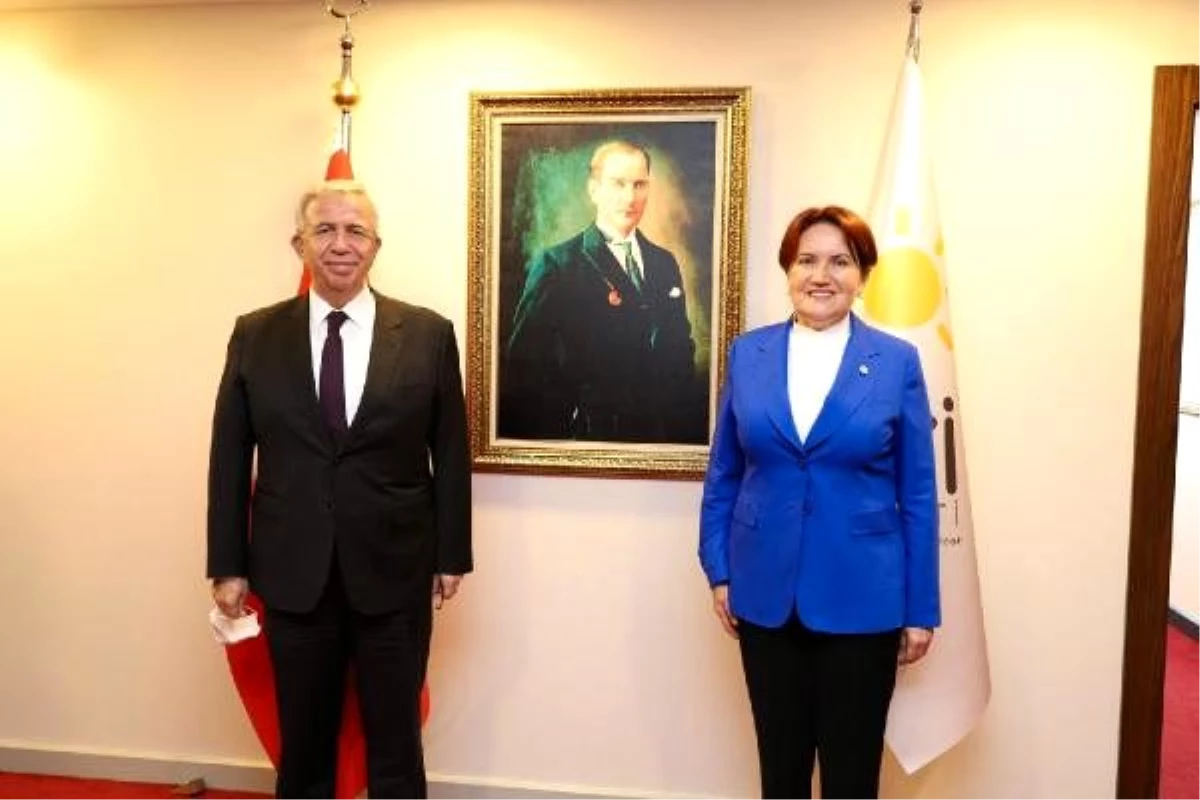 Yavaş\'tan Akşener\'e \'hayırlı olsun\' ziyareti