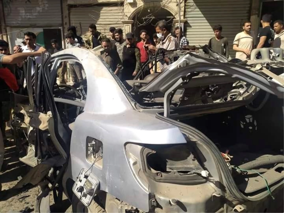 Afrin\'de bomba yüklü araç patladı