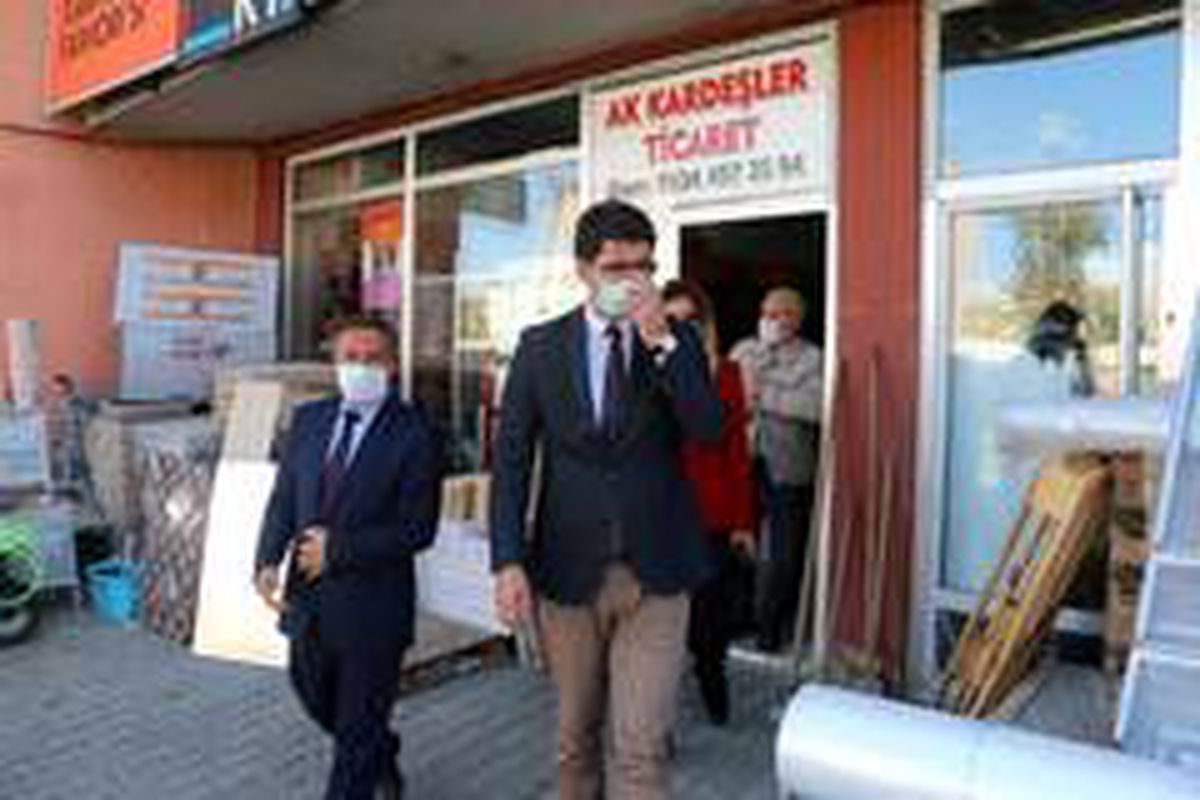 Aşkale\'de Covid-19 denetimi