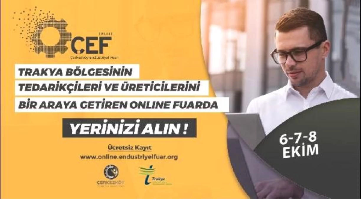 Çerkezköy Endüstriyel Fuarı bu yıl online olarak düzenlenecek