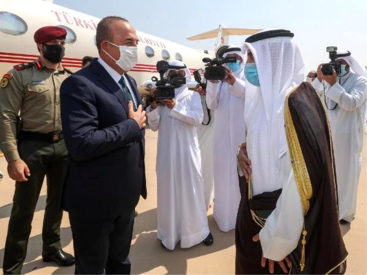 Dışişleri Bakanı Çavuşoğlu, taziye ziyareti için Kuveyt\'te