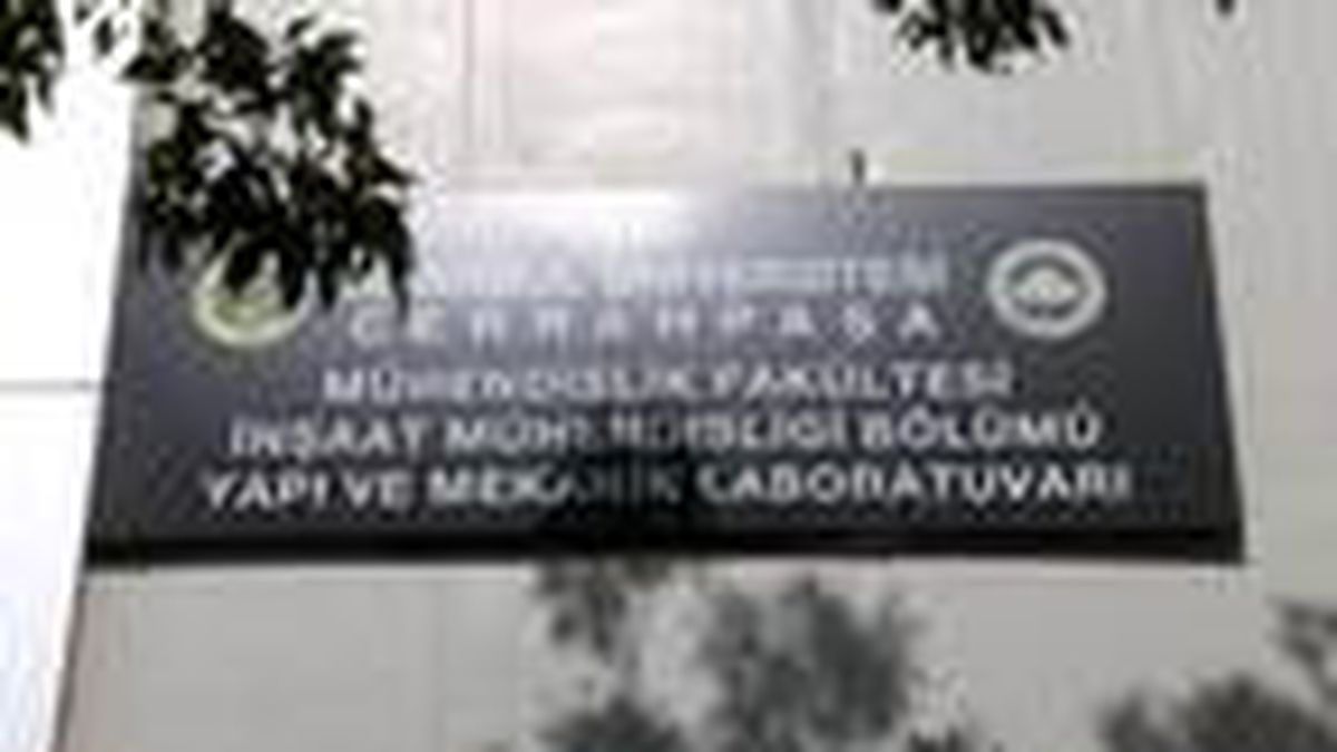 İSTANBUL ÜNİVERSİTESİ-CERRAHPAŞA\'DA "YAPI VE MEKANİK LABORATUVARI" AÇILDI