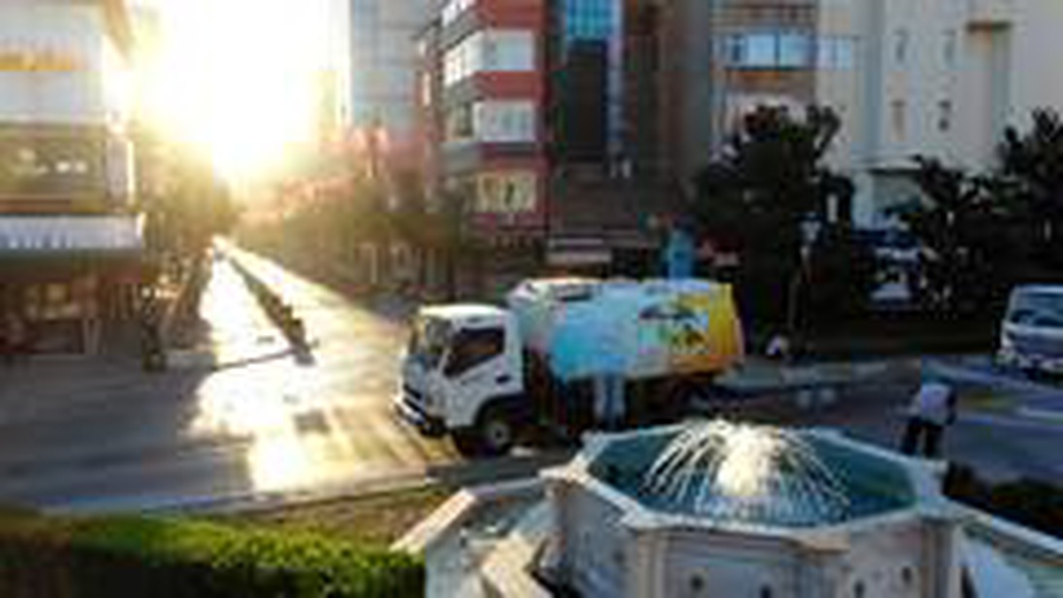 Karesi\'nin temizlik ordusu her yerde
