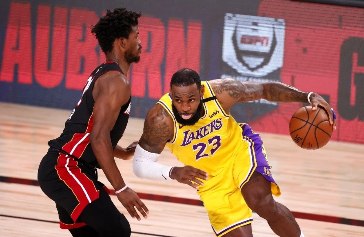 NBA finalinde ilk adım Los Angeles Lakers\'tan