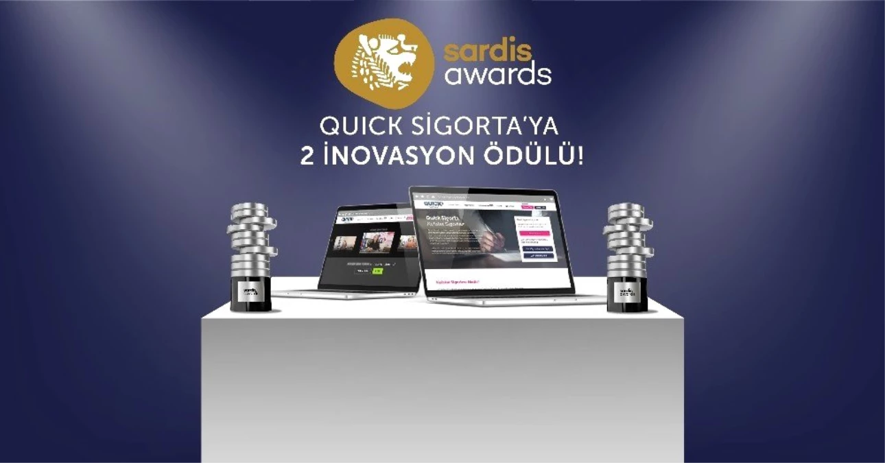 Quick Sigorta\'ya Sardis Awards\'dan 2 Ödül