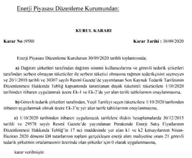 Son Dakika! Konut, sanayi ve ticarethanelerde kullanılan elektriğe yüzde 5.75 zam geldi