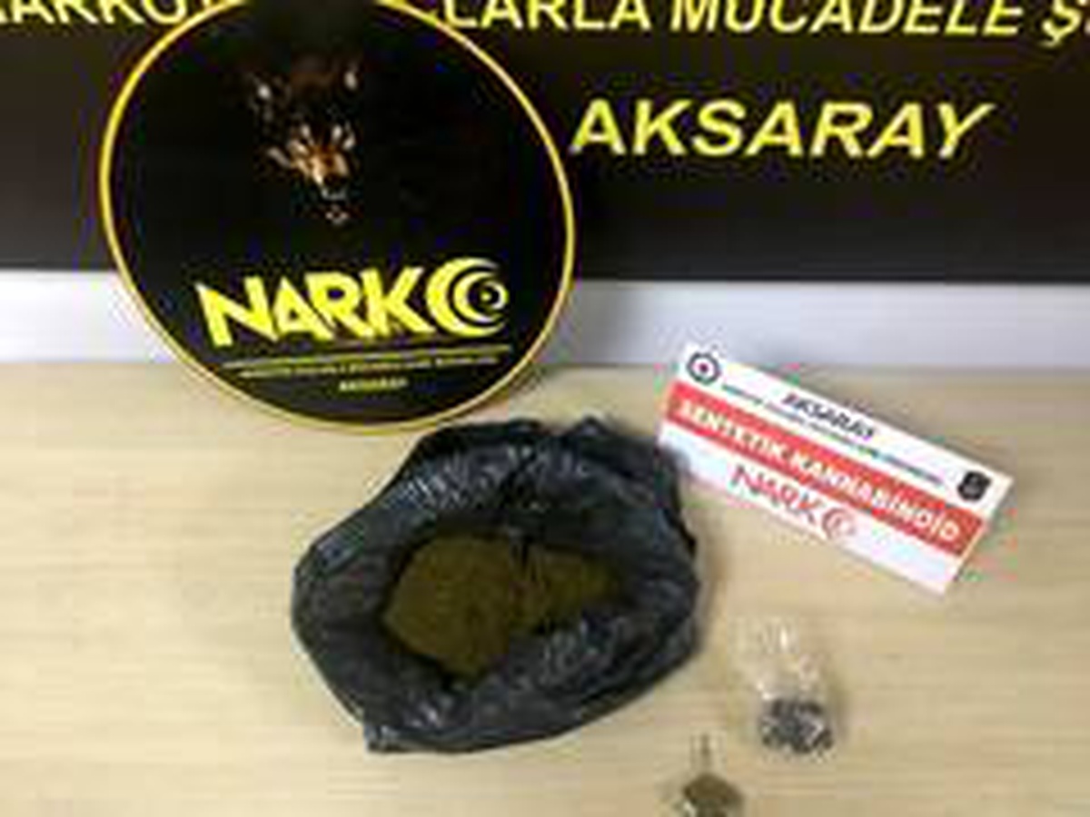 Aksaray\'da uyuşturucu operasyonu: 1 tutuklama