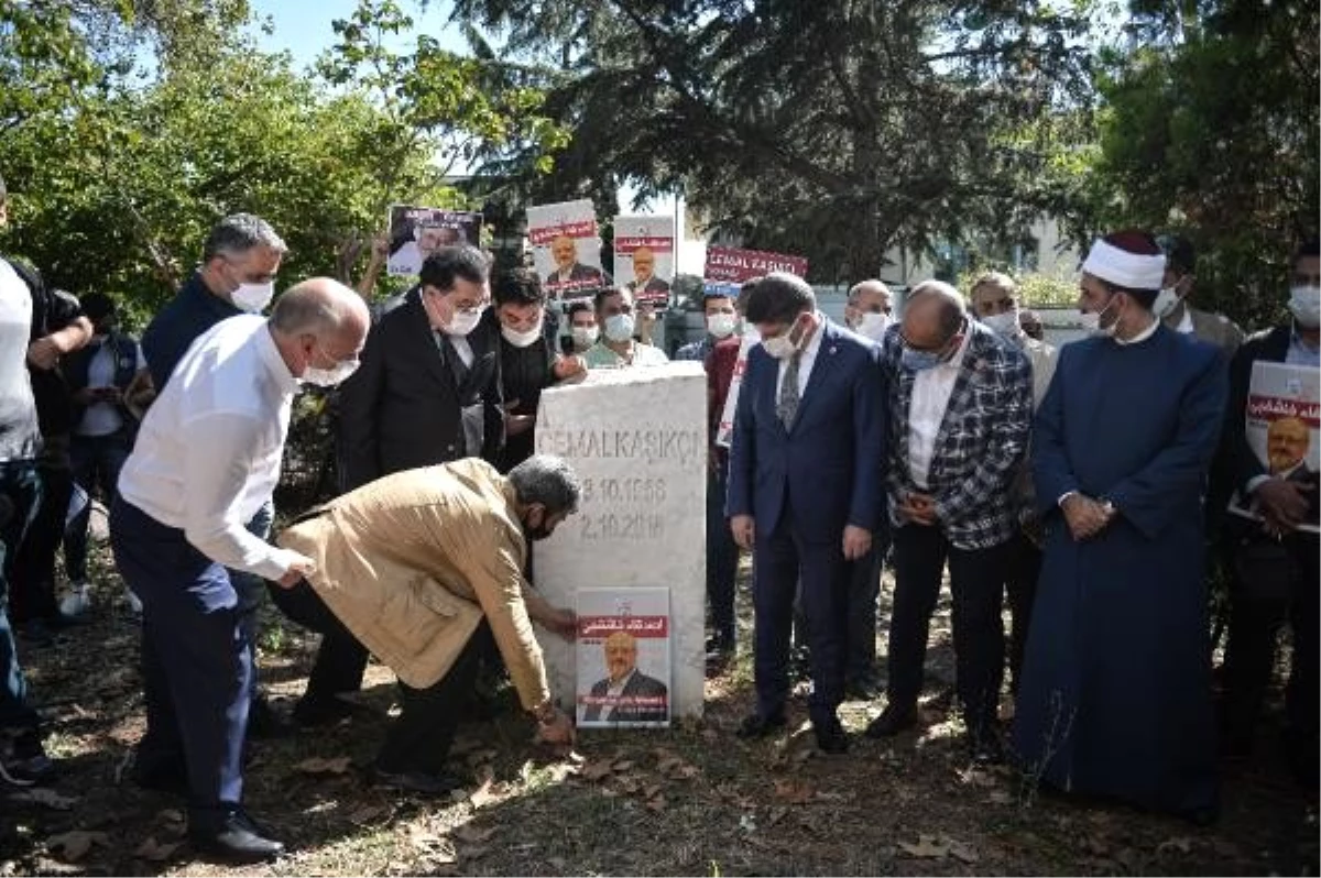 Cemal Kaşıkçı Suudi Arabistan İstanbul Başkonsolosluğu önünde anıldı