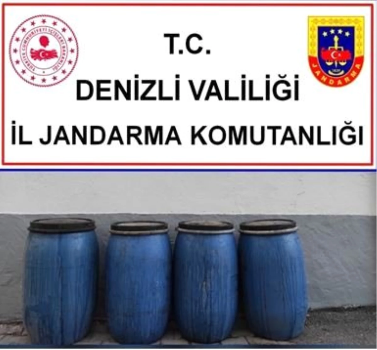 Denizli\'de 840 litre kaçak şarap yakalandı