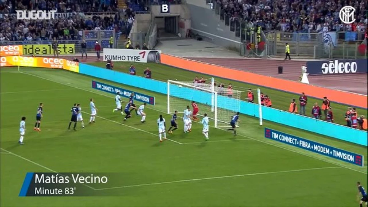 Inter\'in Lazio\'ya Deplasmanda Attığı Son Dakika Golleri