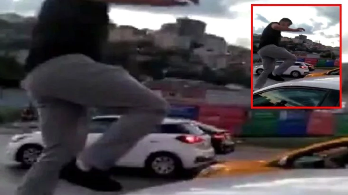 İstanbul\'da trafikte tartıştığı kadına dehşeti yaşatan sanık ilk duruşmada tahliye edildi