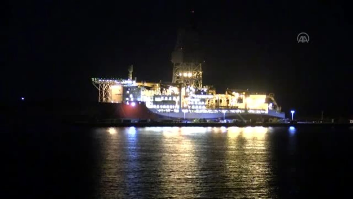 Kanuni sondaj gemisinin Mersin\'deki "molası" sürüyor