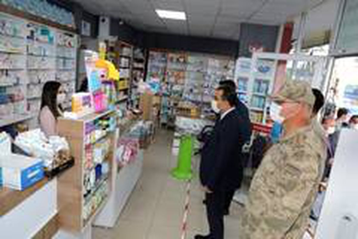 Kars\'ta Kovid-19 denetimleri sürüyor