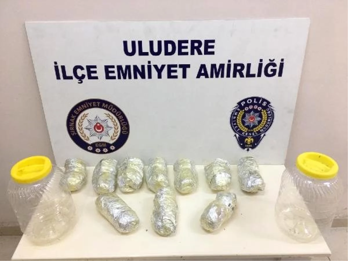 Şırnak\'ta 48 kilo uyuşturucu madde ele geçirildi: 2 tutuklama