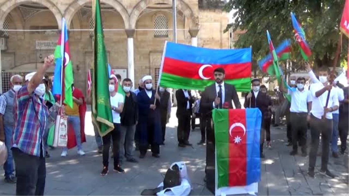 Düzce\'deki öğrenciler ve STK\'lardan Azerbaycan\'a manevi destek