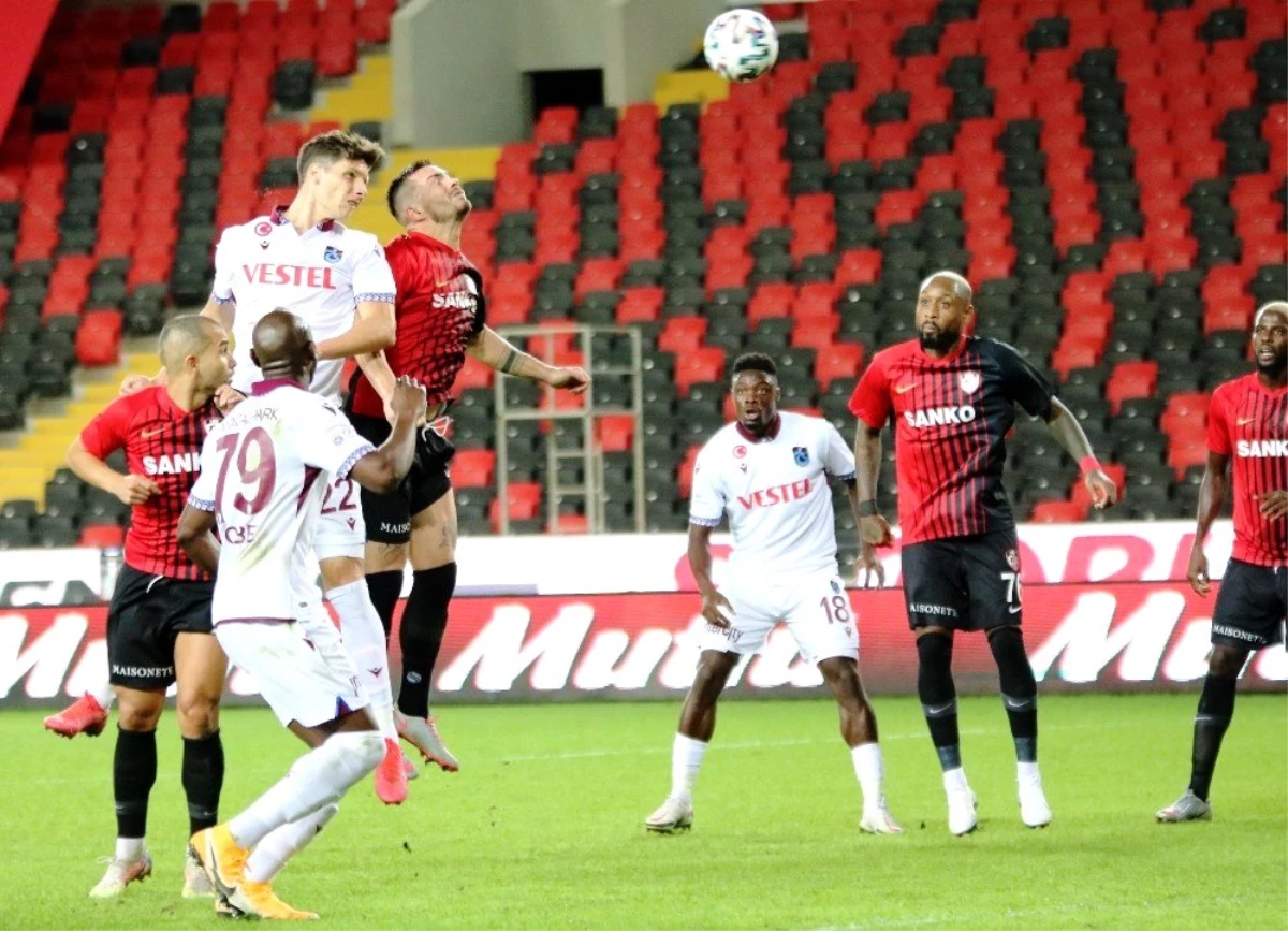 Süper Lig: Gaziantep FK: 1 Trabzonspor: 1 (Maç sonucu)