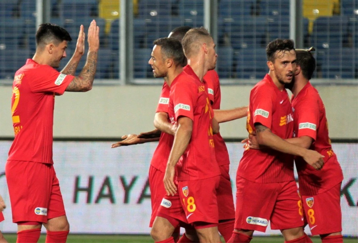 Süper Lig: MKE Ankaragücü: 0 Kayserispor: 1 (İlk yarı)
