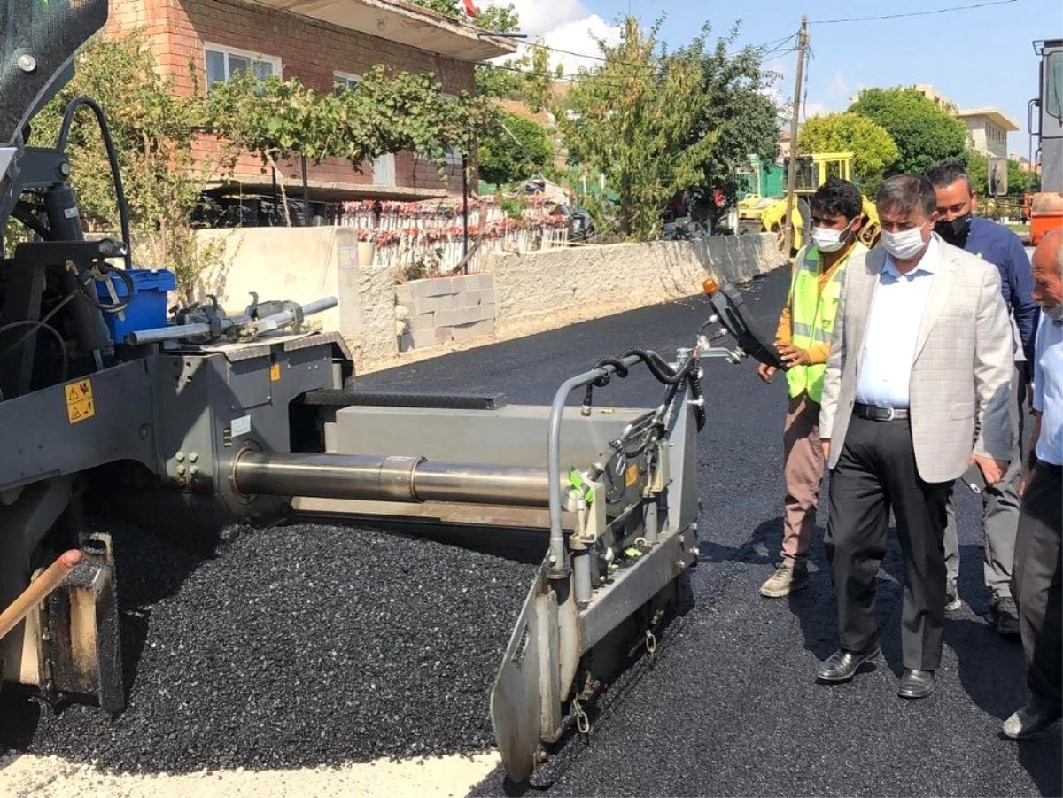 Yeşilhisar\'da sıcak asfalt çalışmaları başladı