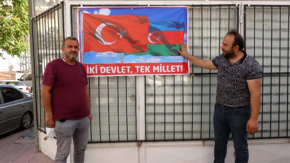 Azerbaycan için tek yürek oldular