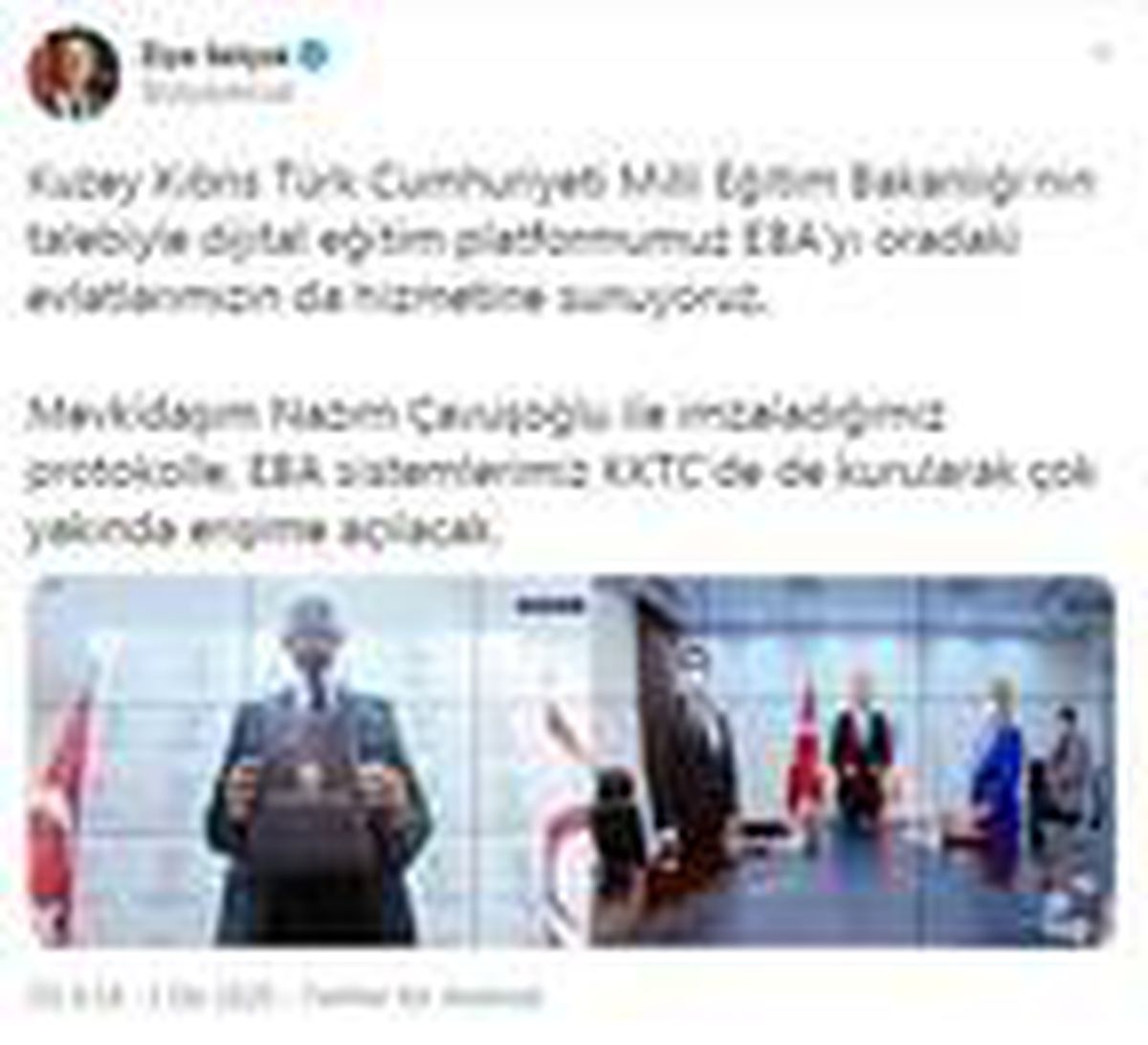 Son dakika haber! Bakan Selçuk: EBA sistemlerimiz KKTC\'de de kurulacak