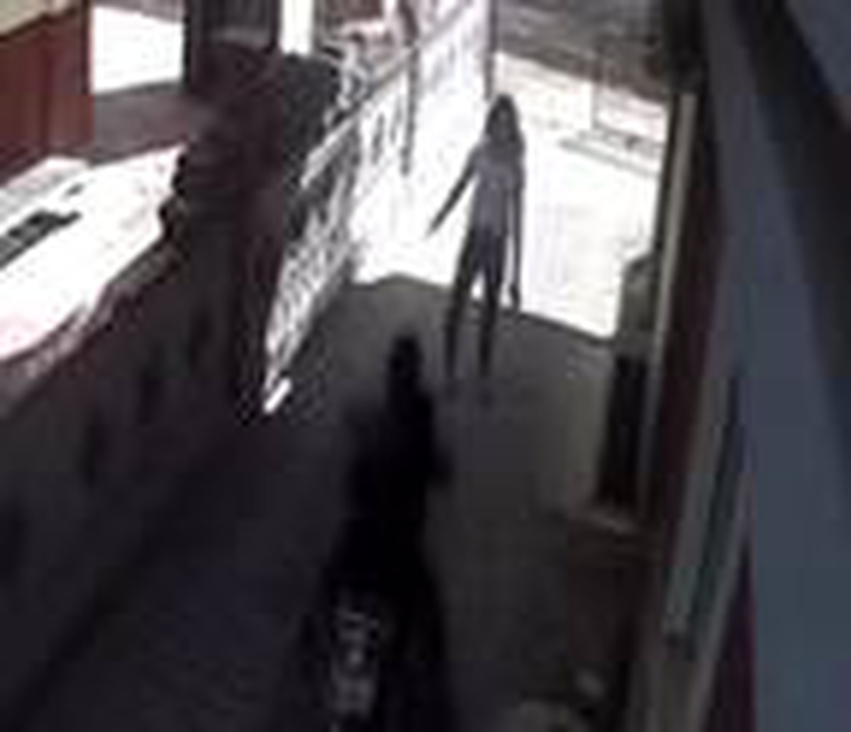 Genç kız, 1\'inci kattan atlayıp, motosiklet hırsızlarına müdahale etti