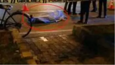 Köpekten kaçan bisikletli, düşüp başını refüje çarparak öldü Köpekten kaçan bisikletli, düşüp başını refüje çarparak öldü