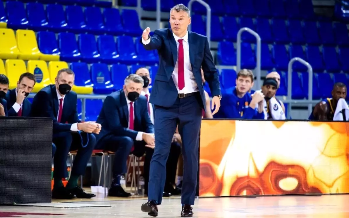 Sarunas Jasikevicius\'un korona virüs testi pozitif çıktı