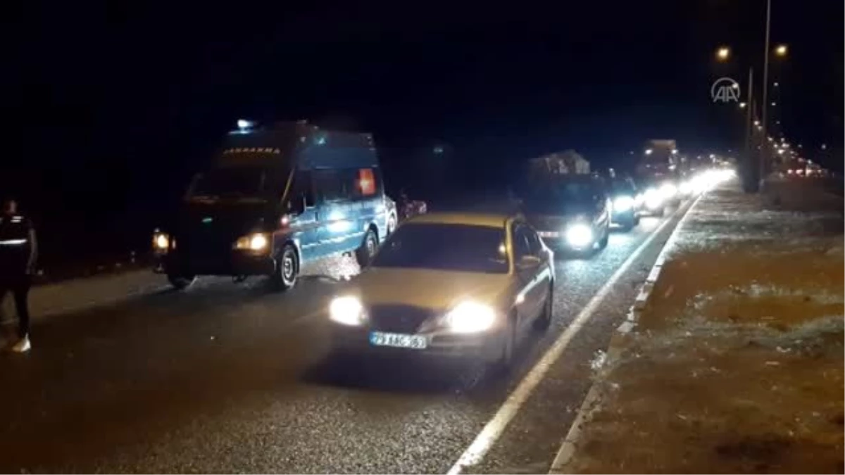 Zincirleme trafik kazası: 1 ölü, 1 yaralı