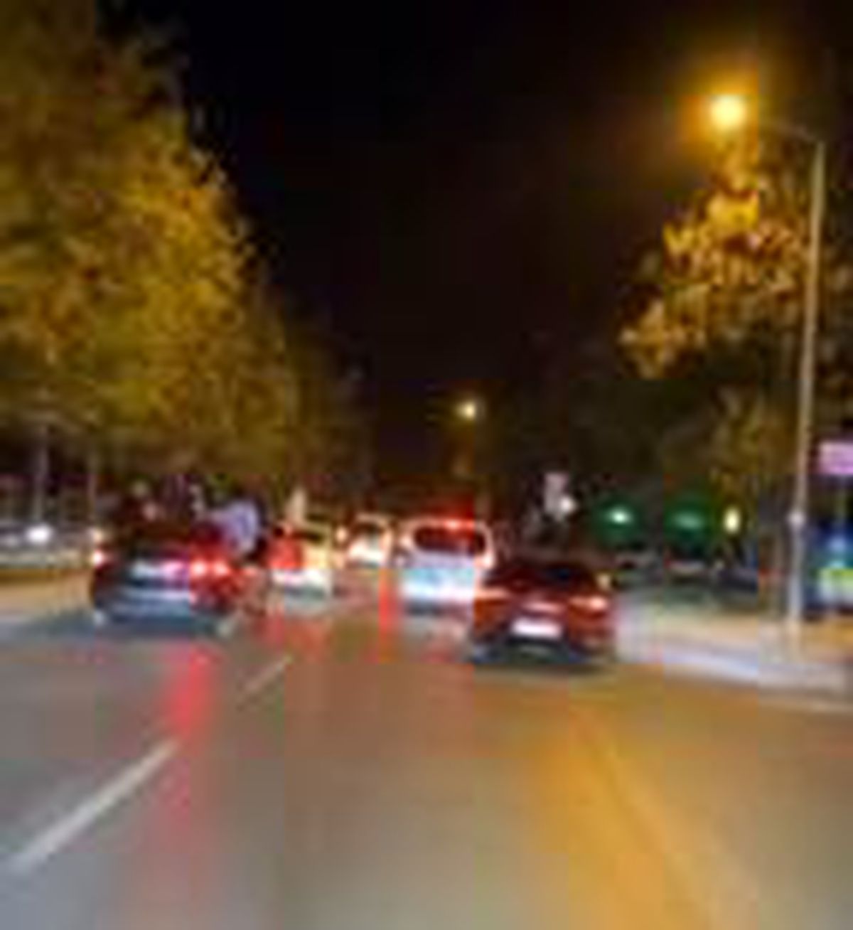 Bakırköy\'de yasağa rağmen asker uğurlama konvoyu oluşturdular