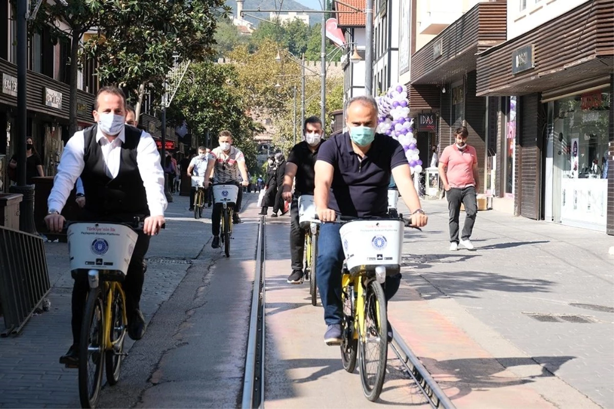 Bursa\'da bisikletle ulaşım dönemi