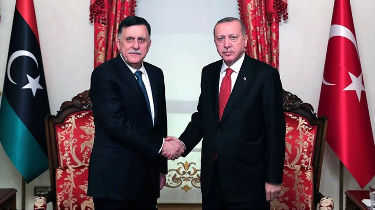 Cumhurbaşkanı Erdoğan\'ın, Libya Başbakanı Serrac\'ı kabulü sona erdi
