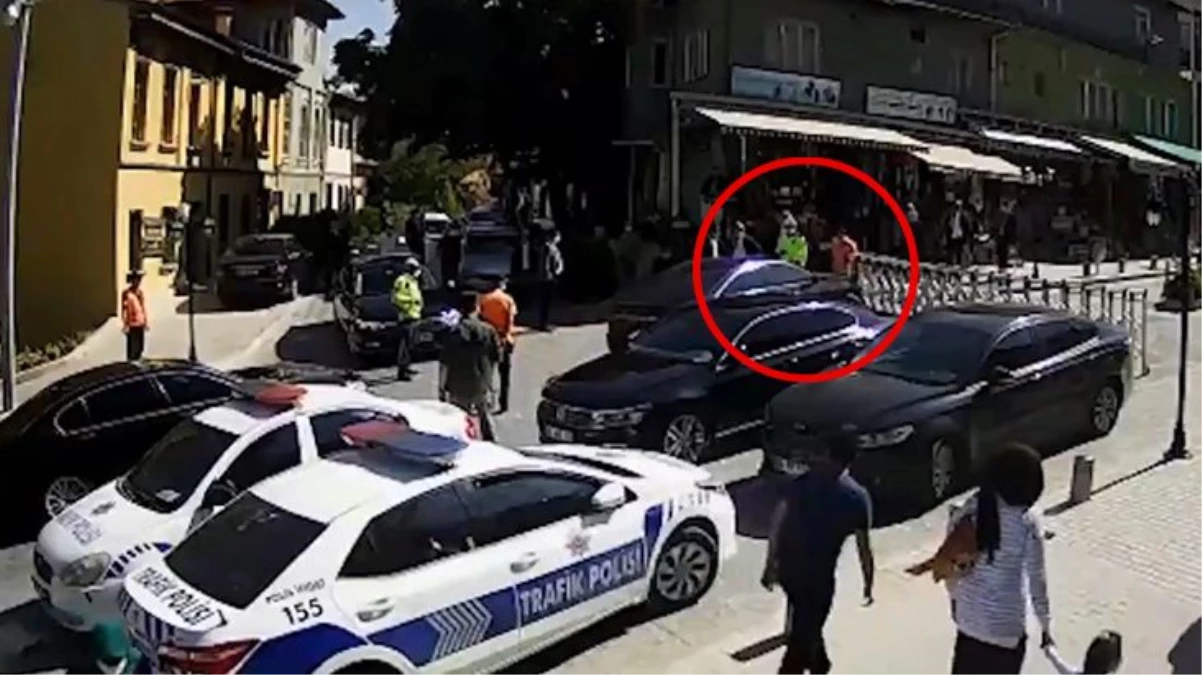 MHP\'li vekilin şoförü, güvenlik görevlisine çarpmıştı! Ankara Büyükşehir Belediyesi yeni görüntüleri yayınladı