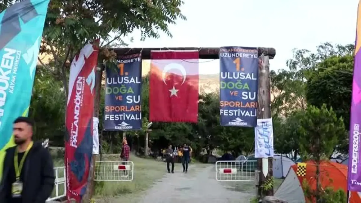 "Palandöken\'den Uzundere\'ye 1. Ulusal Doğa ve Su Sporları Festivali" tamamlandı