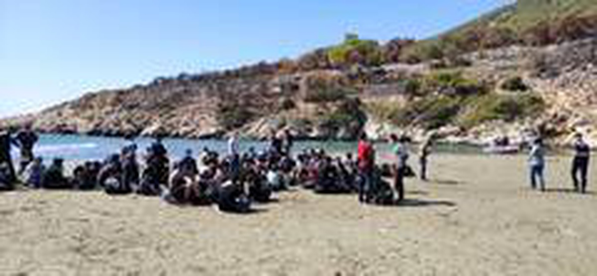 Seydikemer\'de 96 düzensiz göçmen yakalandı