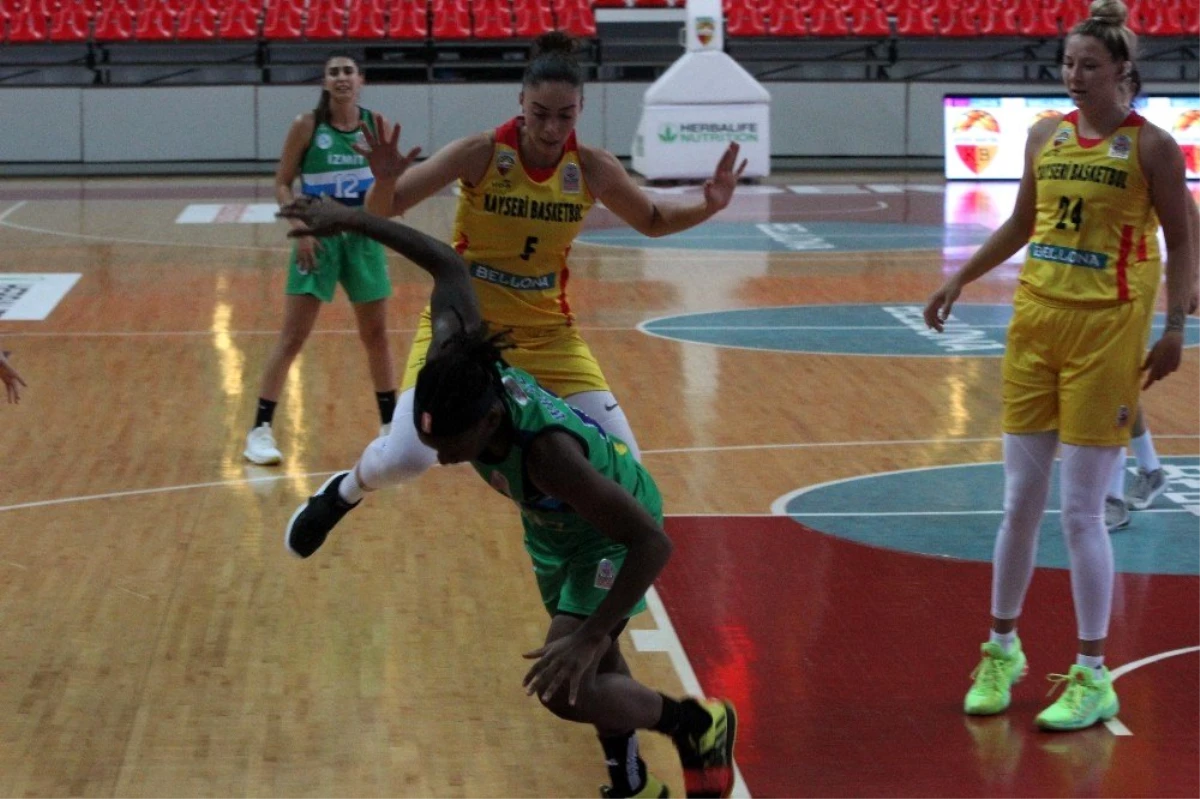 TKBL: Bellona Kayseri Basketbol: 68 İzmit Belediye Spor: 69