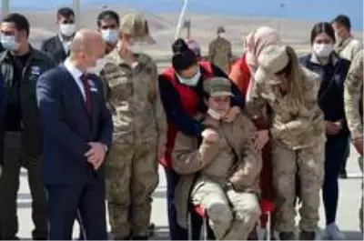 Ağrı'da şehit olan Uzman Çavuş Hüseyin Yırtıcı'nın naaşı Hatay'a uğurlandı