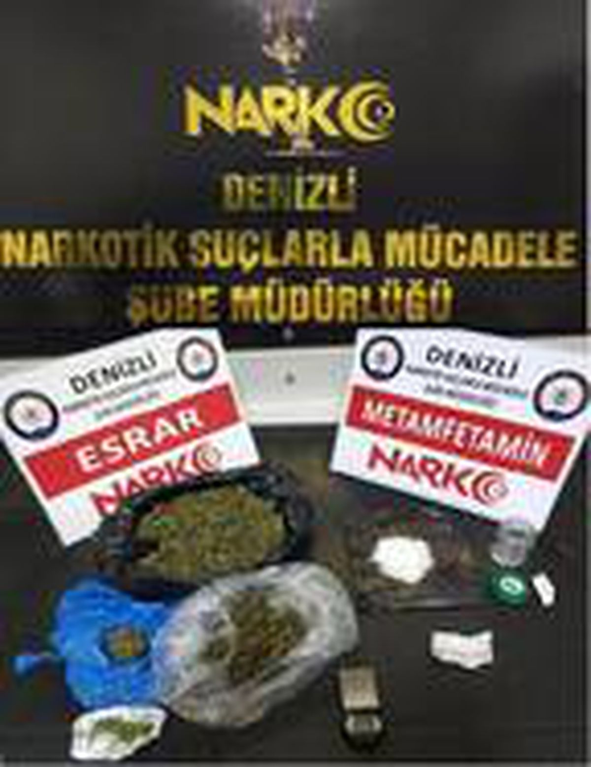 Denizli\'deki uyuşturucu operasyonlarında 9 tutuklama