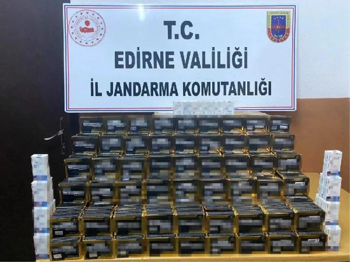 Edirne\'de, yasaklı doping ilaçları ve cinsel uyarıcı haplar ele geçirildi