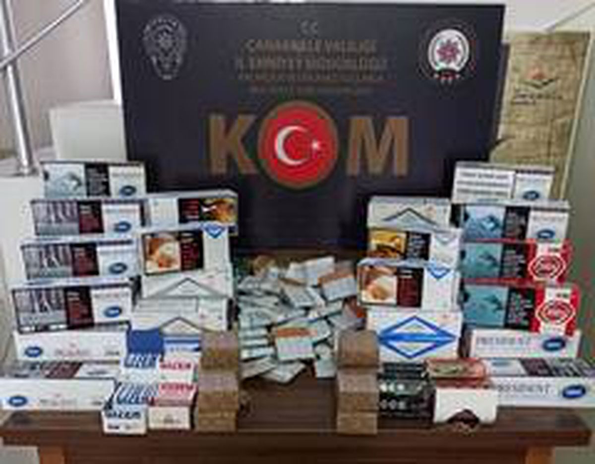 Gelibolu\'da kaçak sigara denetimleri