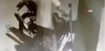Son dakika haberleri... Motosiklet hırsızı güvenlik kamerasında
