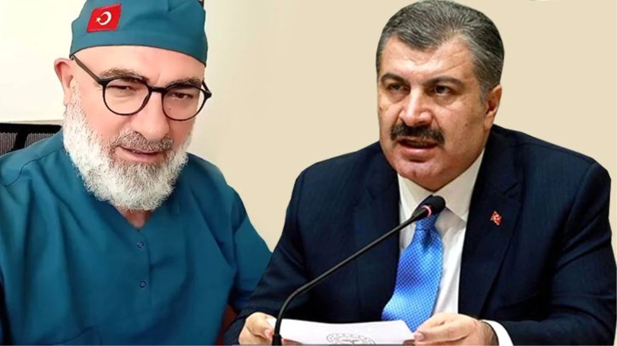 Sağlık Bakanlığı tarafından görevden alınan Ali Edizer\'den Fahrettin Koca\'ya mesaj: Aldım, kabul ettim