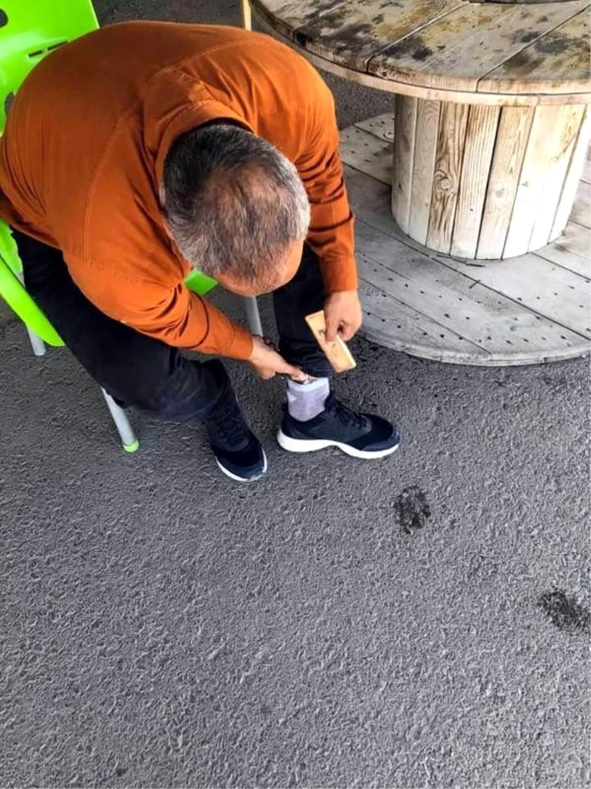 Suriye\'den, Türkiye\'ye giriş yapan kişinin çorabından 3 kilo altın çıktı